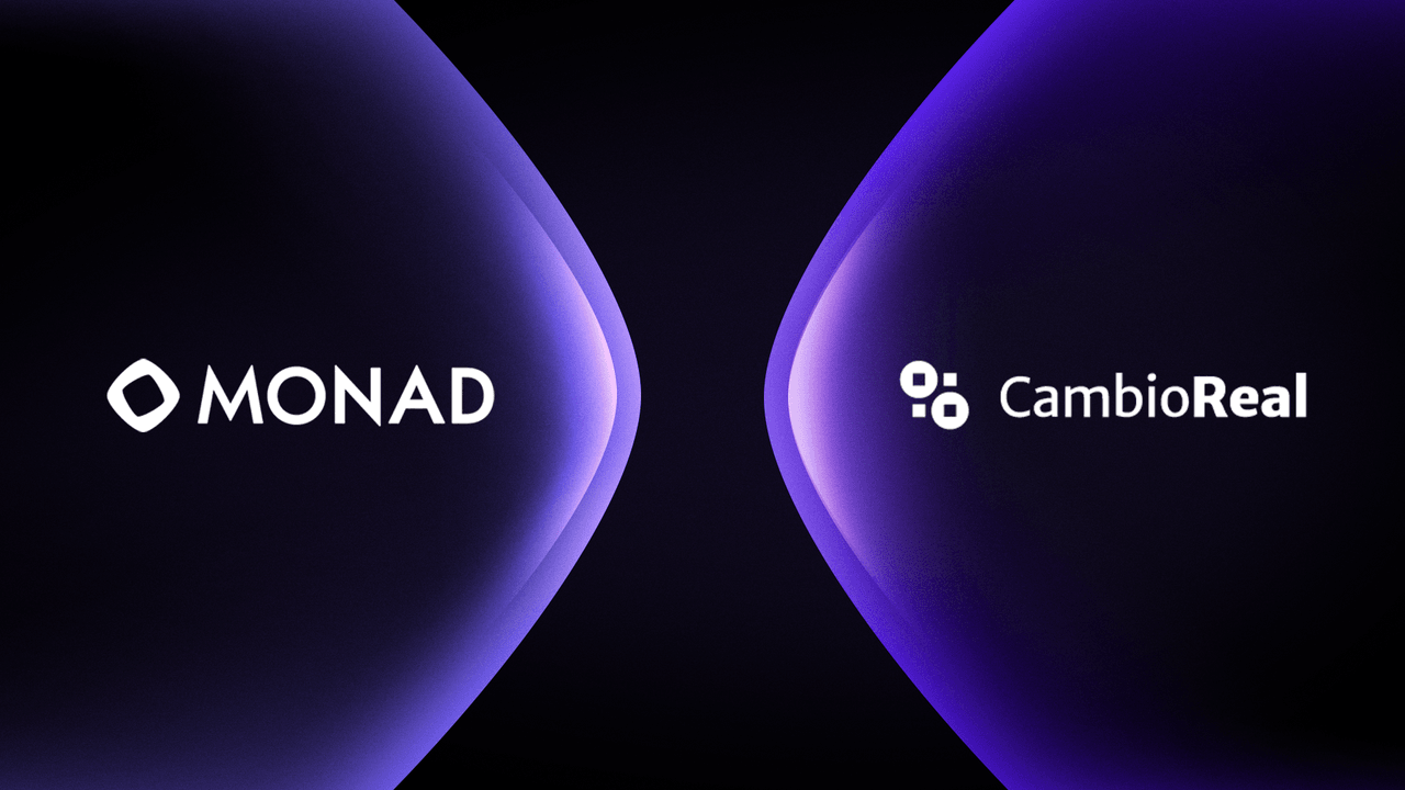Monad and CambioReal logos side by side