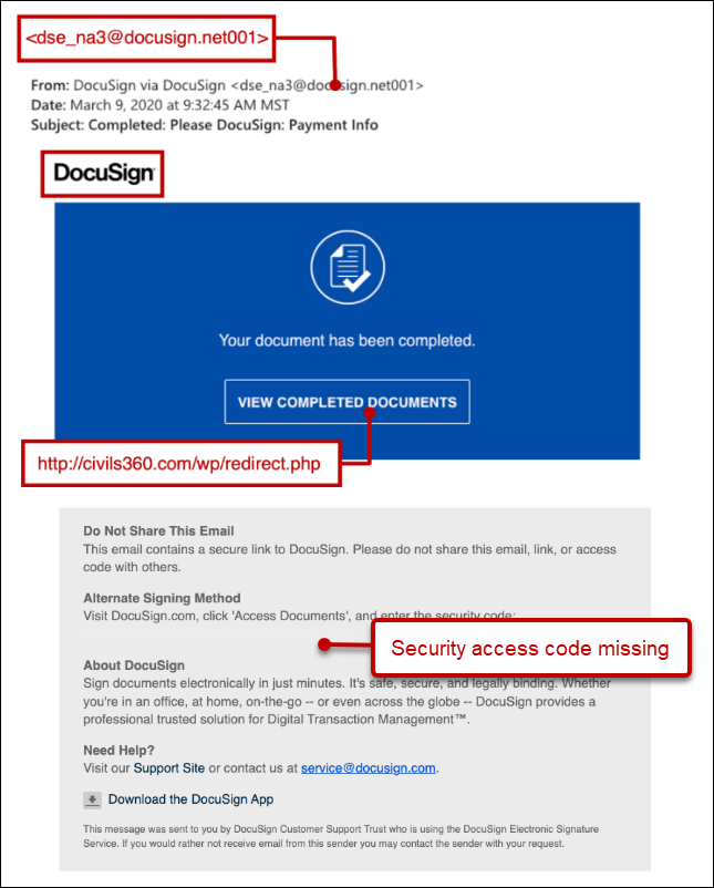 fake docusign
